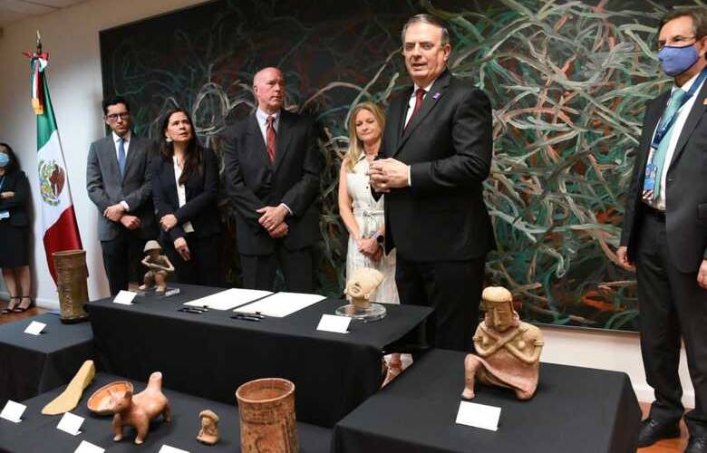 #TheBunkerNoticias | México recupera 79 piezas arqueológicas y 2 bienes paleontológicos