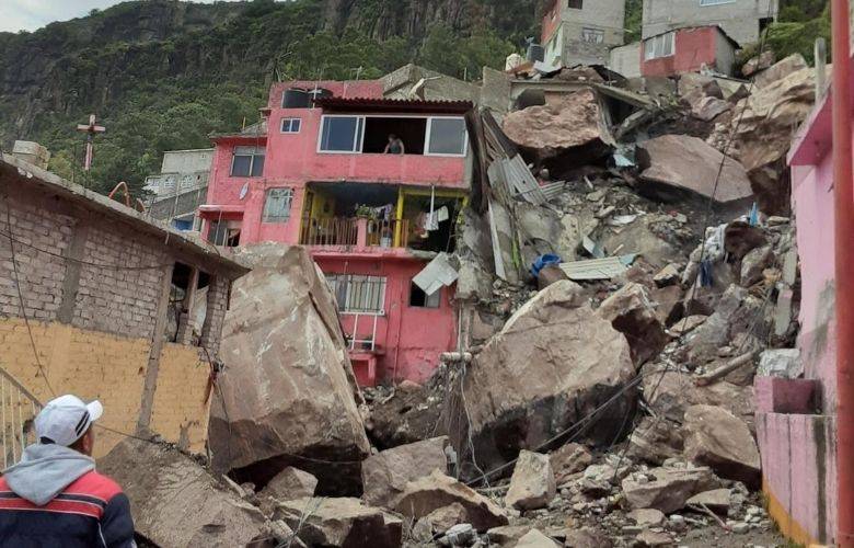 TheBunkerNoticias | Desalojarán 80 viviendas tras derrumbe del Chiquihuite
