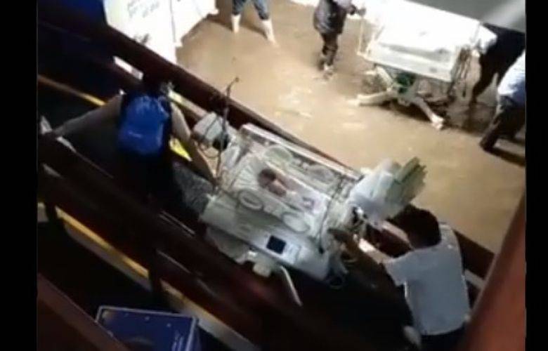 TheBunkerNoticias | Hospital de Atizapán se inunda y pone en riesgo a pacientes
