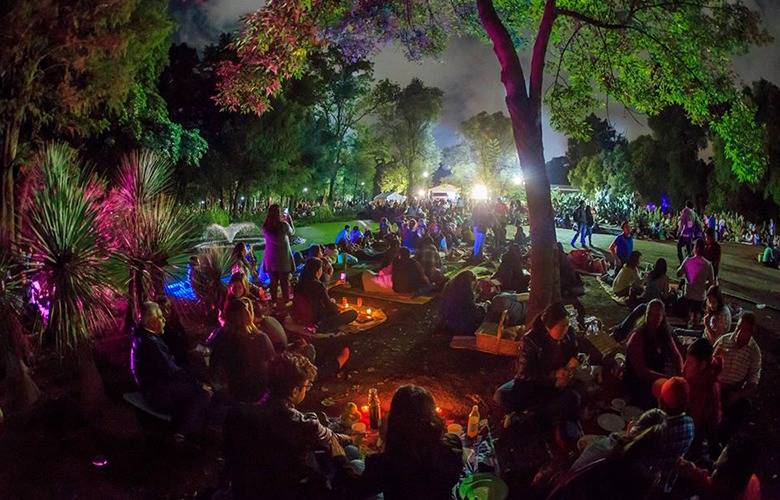 TheBunkerNoticias | Pícnic Nocturno en el Bosque de Chapultepec, un evento que se vuelve tradición