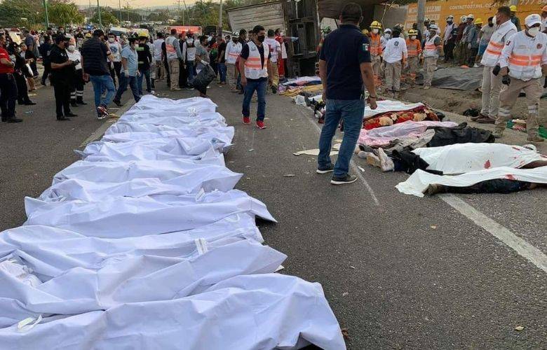 TheBunkerNoticias | Decenas de migrantes mueren en accidente en Chiapas