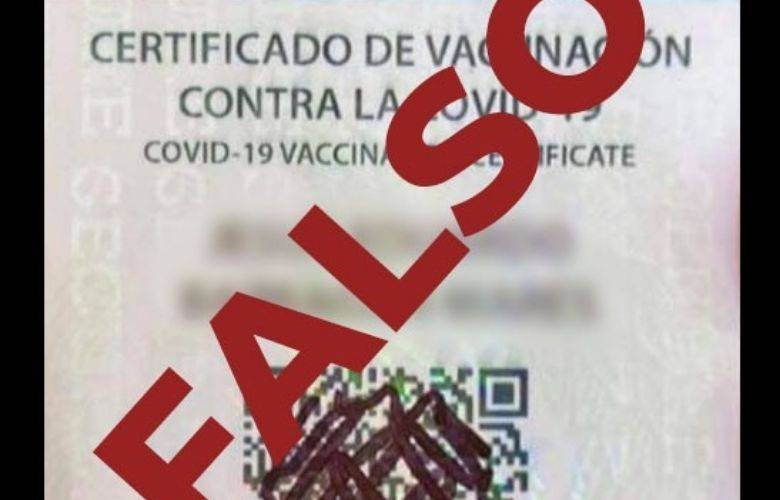 TheBunkerNoticias | Circula tarjeta de vacunación falsa