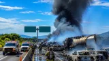 Accidente en la autopista a Tepic deja al menos 9 muertos y varios heridos