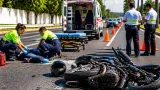 Accidente en Paseo Cuauhnáhuac deja a un motociclista herido en Jiutepec