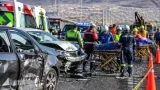Accidente múltiple en la México–Pachuca deja cuatro lesionados y afecta circulación en Pachuca