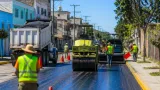 Apizaco avanza en bacheo de la salida hacia Huamantla para mejorar la movilidad