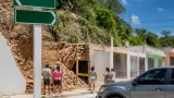 Derrumbe de muro en Quinta de los Españoles deja abierto el acceso y aumenta la sensación de inseguridad