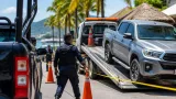 Detienen en Zihuatanejo a conductor de camioneta con reporte de robo