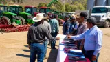 Gobierno estatal entrega maquinaria y apoyos a 20 mil productores potosinos