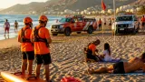 Guardavidas y PC estatal realizan dos rescates en playa Miramar; no hubo traslados médicos