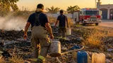 Los Mochis: bomberos destinan más de la mitad de salidas a incendios en lotes baldíos