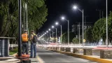 Pachuca moderniza el alumbrado del bulevar Everardo Márquez; anuncia obras en otros bulevares