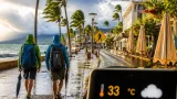 Pronóstico en Bahía de Banderas: alta probabilidad de lluvia y temperaturas entre 25°C y 33°C