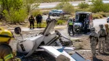 Se desploma avioneta en Pesquería; tres personas resultaron heridas