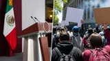 Sheinbaum niega recibir a la CNTE en la 'mañanera' mientras maestros protestan en CDMX