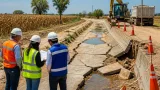 Tonalá: anuncian rehabilitación federal del canal de riego afectado por el sismo