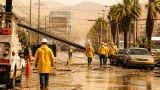 Tormenta de arena y lluvia afectan a Hermosillo; reportan cortes de energía y fallas viales