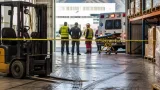 Trabajador lesionado por montacargas en San Nicolás de los Garza; hubo retraso en acceso de auxilio