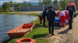 Turista de Querétaro muere tras rescate en la Laguna de la Media Luna, en Rioverde