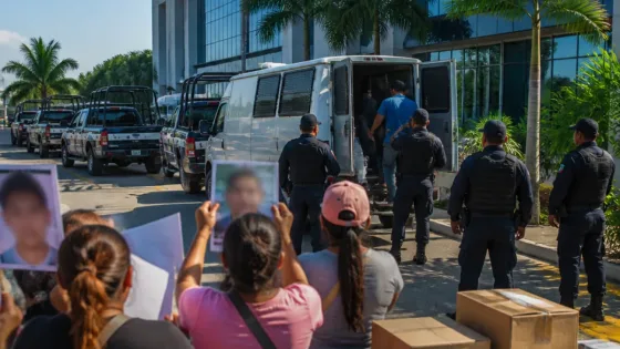 Arrestan a 11 policías en activo por desaparición forzada durante operativo en Coatzacoalcos