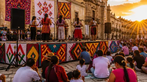 Artistas urbanos en lenguas originarias llenan la Plaza de la Danza este sábado