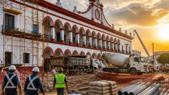 Comalcalco redobla ritmo de obras: anuncian concluir inversiones por más de 350 millones este año