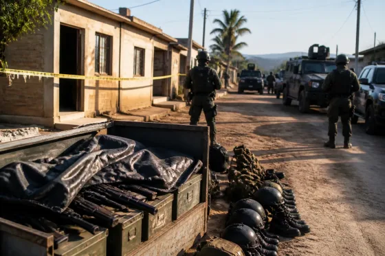 Condenan en Xalisco por acopio de armas tras operativo militar en Pantanal