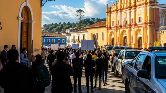 Convocan marcha por la paz en San Cristóbal de las Casas; habitantes deben prever afectaciones