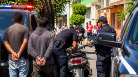 Detienen en Chimalhuacán a dos presuntos asaltantes tras denuncia ciudadana