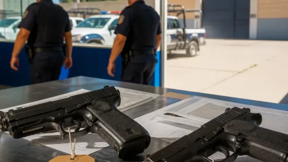 Detienen en Tonalá a policía relacionado con invasión de predio y arma sin registro