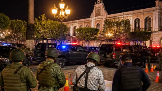 En Uruapan, Grecia Quiroz retoma recorridos con respaldo de 60 elementos federales