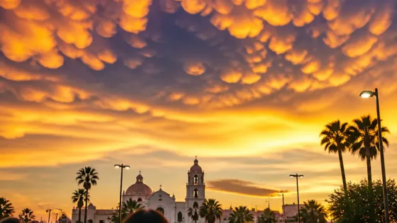 Fenómeno de nubes en Ciudad Obregón: ¿qué fueron las formaciones que sorprendieron al atardecer?
