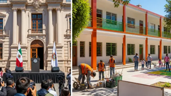 Gobierno estatal anuncia nuevas inversiones y rehabilitación escolar en Chihuahua y Juárez