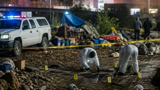 Homicidio en el bordo del Río Tecate expone retorno de campamentos y riesgo para habitantes