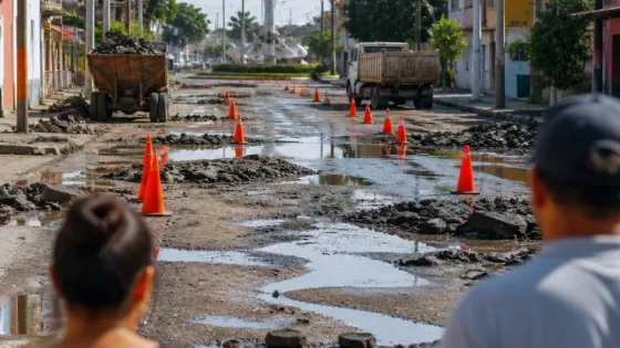 Irapuato: vecinos exigen reparación de Paseo del Llano en Villas de Irapuato