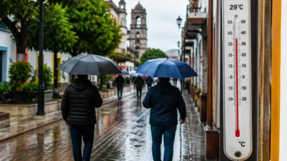 Jiutepec: jornada templada con lluvia ligera y máximas de 29°C