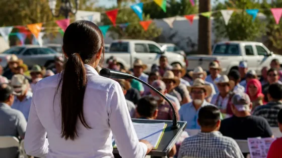 María Dolores del Río refuerza llamado a la unidad en San Luis Río Colorado durante gira por el Norte de Sonora