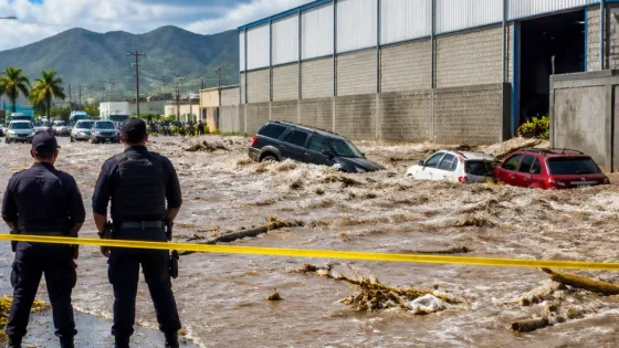Monclova sufre inundaciones: arroyo arrastra vehículos y calles permanecen anegadas
