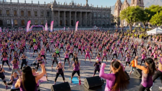 Monterrey: DIF reúne a casi mil mujeres en primer Baile Fitness para impulsar hábitos