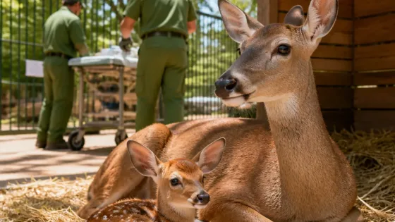 Nacen venados en un 'Zoológico Las Delicias': lecciones para Delicias sobre conservación
