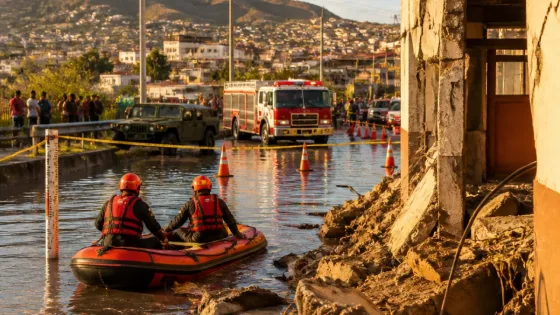 Nogales: lluvias torrenciales dejan un muerto, rescates y activación del Plan DN-III-E