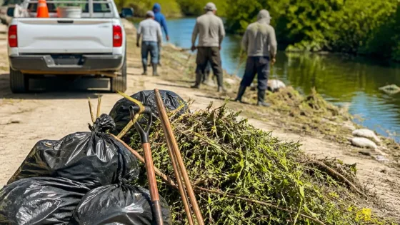 Progreso refuerza limpieza de canales y manglares para enfrentar temporada de lluvias