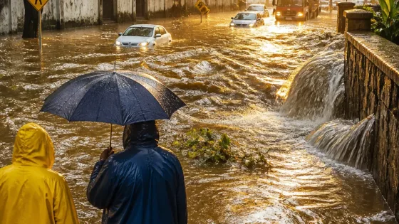 Protección Civil alerta por lluvias fuertes en centro y sur de Veracruz; riesgo de crecidas e inundaciones