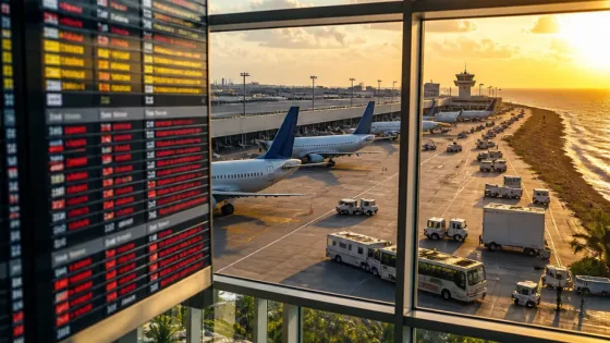 Quintana Roo enfrenta hundimiento histórico de oferta aérea desde EU; verano 2026 será retador