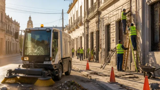 Saltillo intensifica limpieza y rehabilitación vial para mejorar movilidad y seguridad