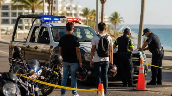 Tecomán refuerza operativos ante creciente circulación de menores en motocicleta