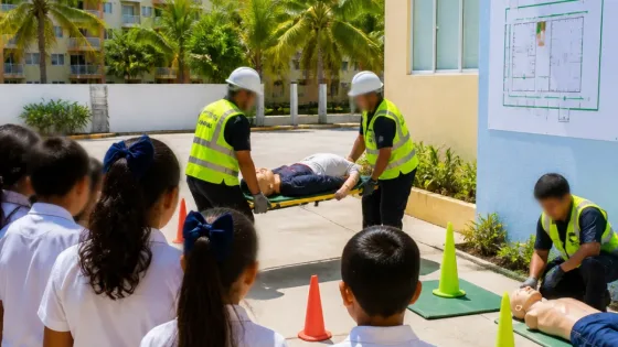 Topos refuerzan en Cancún la capacitación ciudadana ante sismos tras temblores perceptibles