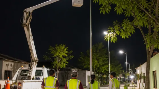 Tulum: refuerzan alumbrado en Maya Paax para mejorar seguridad y vialidad
