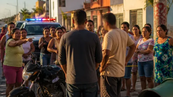Vecinos de Cielo Alto casi linchan a dos presuntos responsables de robos en Kanasín