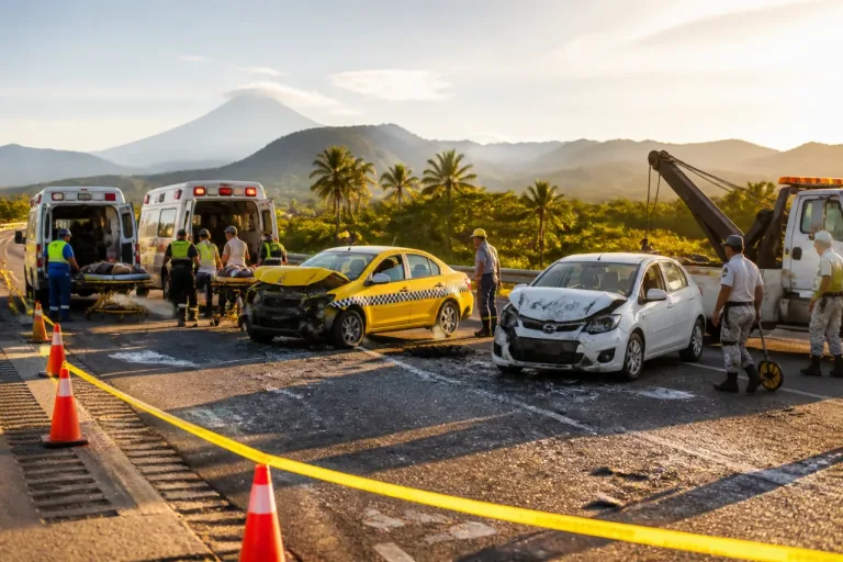 Accidente en la autopista Colima–Tecomán deja cuatro lesionados, entre ellos una menor